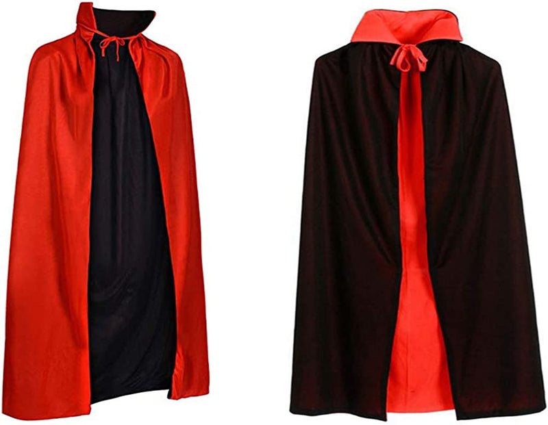 Seasons Stars Ssdecor Vampire Cloak Reversible Kids Halloween Cape Wizard Witch Costume Accessories