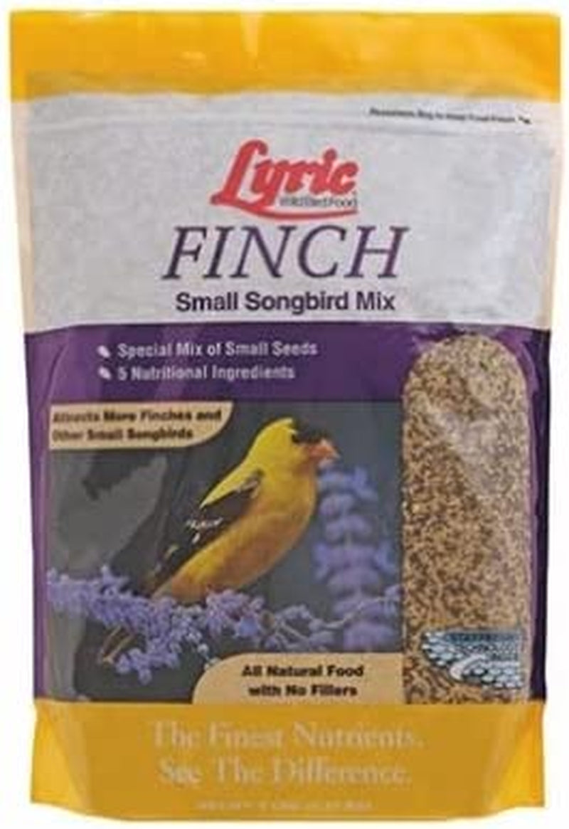 Lyric Finch Wild Bird Seed, Small Songbird Bird Finch Food, 5 Lb. Bag Animals & Pet Supplies > Pet Supplies > Bird Supplies > Bird Food Lebanon Seaboard Corporation   