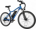 Jasion Heybike Race Max 27.5" Electric Bike for Adults 500W Brushless Motor 48V 12.5AH Removable Battery Ebike Light Weight Commuter Electric Mountain Bike Shimano 7-Speed Front Fork Suspension Sporting Goods > Outdoor Recreation > Cycling > Bicycles HEYBIKE LTD Blue  