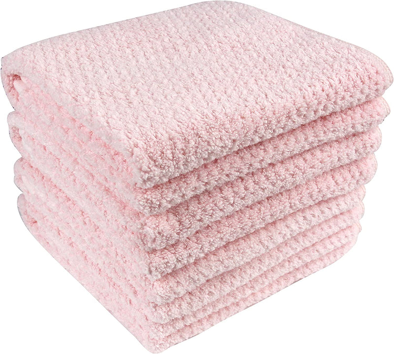 Everplush Hand Towel Set, 4 X (16 X 30 In), Lavender, 4 Count Home & Garden > Linens & Bedding > Towels Everplush Pale Pink 4 x Hand Towels (16 x 30 in) 
