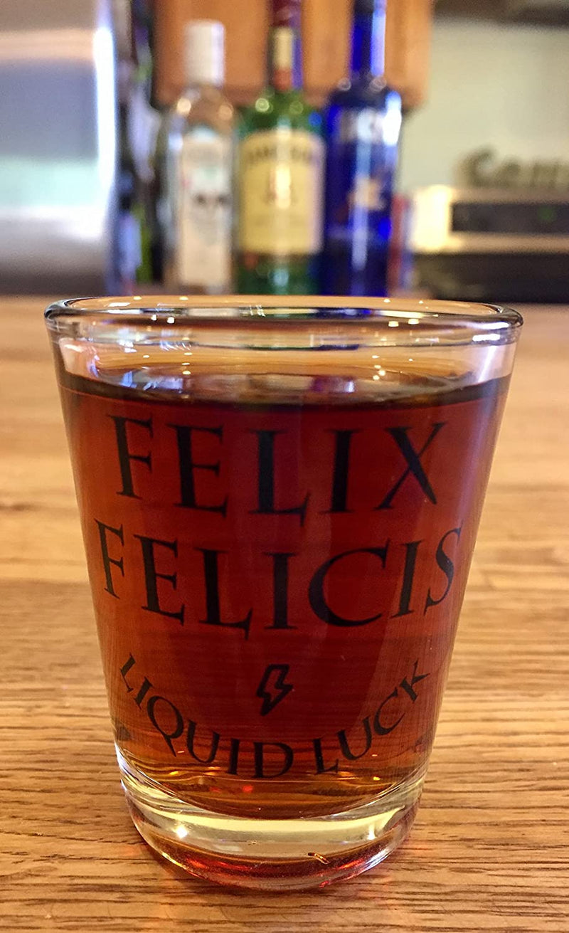 Felix Felicis Shot Glass-Liquid Luck-Inspired by Harry Potter Barware Gifts for Adults Home & Garden > Kitchen & Dining > Barware GO FROZEN   