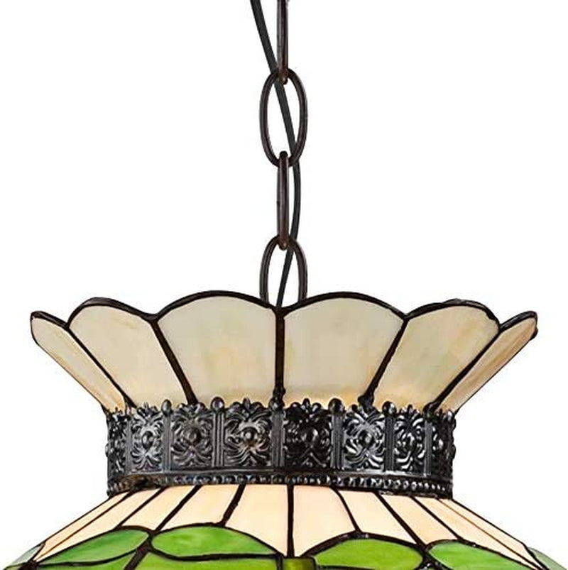 Robert Louis Tiffany Ripe Fruit Bronze Tiffany Style Pendant Chandelier Lighting 20" Wide Stained Glass Shade 3-Light Fixture for Dining Room House Foyer Kitchen Island Entryway Bedroom Living Room Home & Garden > Lighting > Lighting Fixtures Robert Louis Tiffany   
