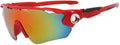 JAYDENX Polarized Sports Cycling Biking Sunglasses,Uv 400 Protection Polarized Eyewear,Mtb Road Bike Glasses Sporting Goods > Outdoor Recreation > Cycling > Cycling Apparel & Accessories JAYDENX B  