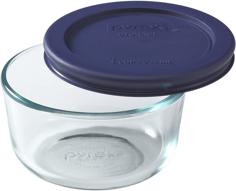 Pyrex Easy Grab 8-Piece Glass Baking Dish Set with Lids, Glass Food Storage Containers Set, 13X9-Inch, 8X8-Inch & 1-Cup Storage Containers, Non-Toxic, Bpa-Free Lids, Bakeware Set