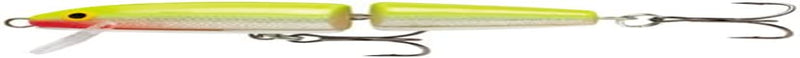 Rapala Rapala Jointed 05 Sporting Goods > Outdoor Recreation > Fishing > Fishing Tackle > Fishing Baits & Lures Rapala Silver Fluorescent Chartreuse Size 5, 2-Inch 