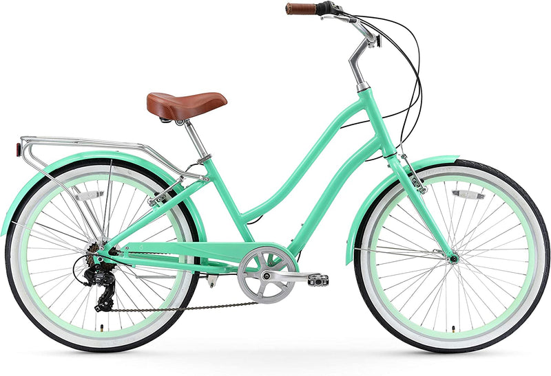 Sixthreezero Hybrid-Bicycles Evryjourney Women'S Step-Through Hybrid Cruiser Bicycle