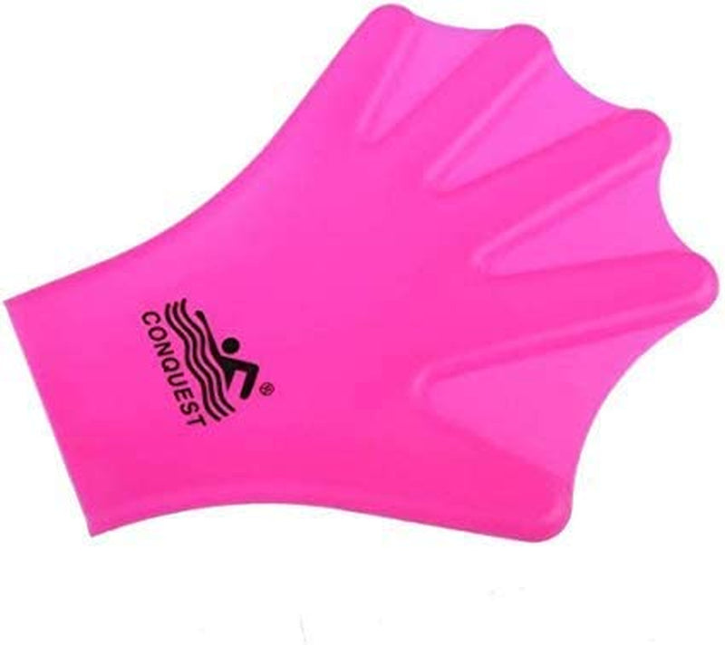 Silicone Webbed Swimming Gloves Aqua Fit Swim Training Gloves Web Gloves Swimming,Closed Full Finger Webbed Water Gloves Unisex Adult,2Pcs Sporting Goods > Outdoor Recreation > Boating & Water Sports > Swimming > Swim Gloves OMELET   