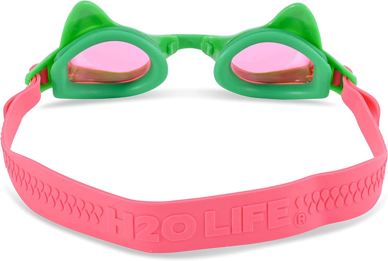 H2O Life Kids Swim Goggles for Girls and Boys Fun Toddler Swimming Eyewear Protection for Children Sporting Goods > Outdoor Recreation > Boating & Water Sports > Swimming > Swim Goggles & Masks H2O Life   