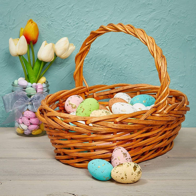 Juvale Foam Easter Eggs for Crafts and Easter Party Decorations, Home Decor (50 Pack) Home & Garden > Decor > Seasonal & Holiday Decorations Juvale   