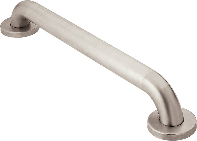 Moen R8912P Home Care Safety 12-Inch Stainless Steel Bathroom Grab Bar with Concealed Screws, Peened Sporting Goods > Outdoor Recreation > Fishing > Fishing Rods Moen Incorporated   