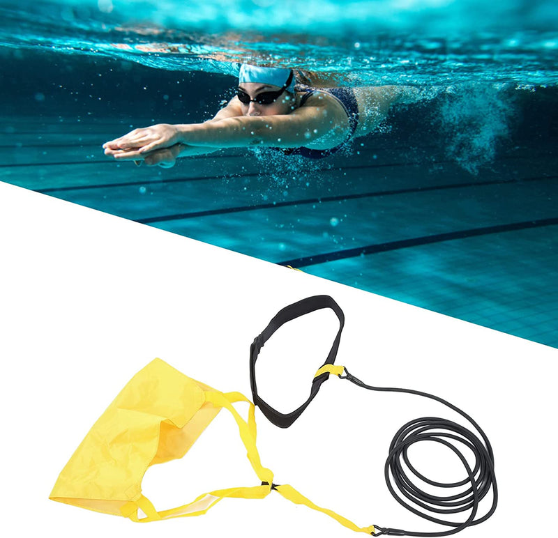Swimming Training Equipment, Soft Bright Color Wear Resistant Resistant to Pulling Swim Parachute for Swimming Training Sporting Goods > Outdoor Recreation > Boating & Water Sports > Swimming WESE   