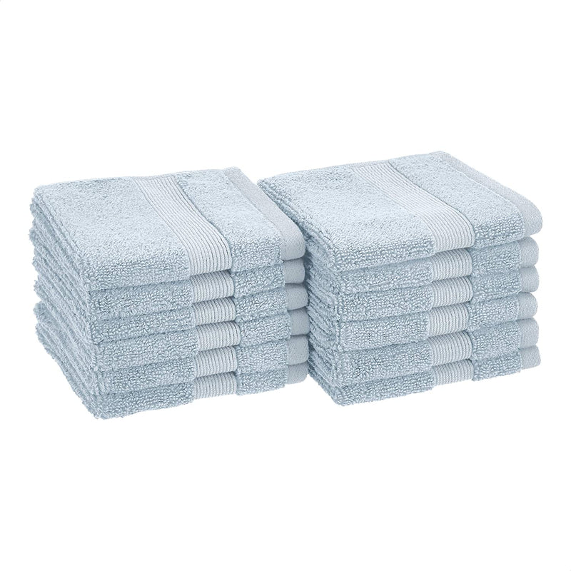Dual Performance Towel Set - 6-Piece Set, Light Blue Home & Garden > Linens & Bedding > Towels KOL DEALS Light Blue Washcloths 