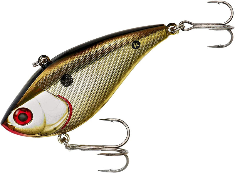 BOOYAH One Knocker Bass Fishing Crankbait Lure Sporting Goods > Outdoor Recreation > Fishing > Fishing Tackle > Fishing Baits & Lures Pradco Outdoor Brands Gold Shiner 1/2 oz 