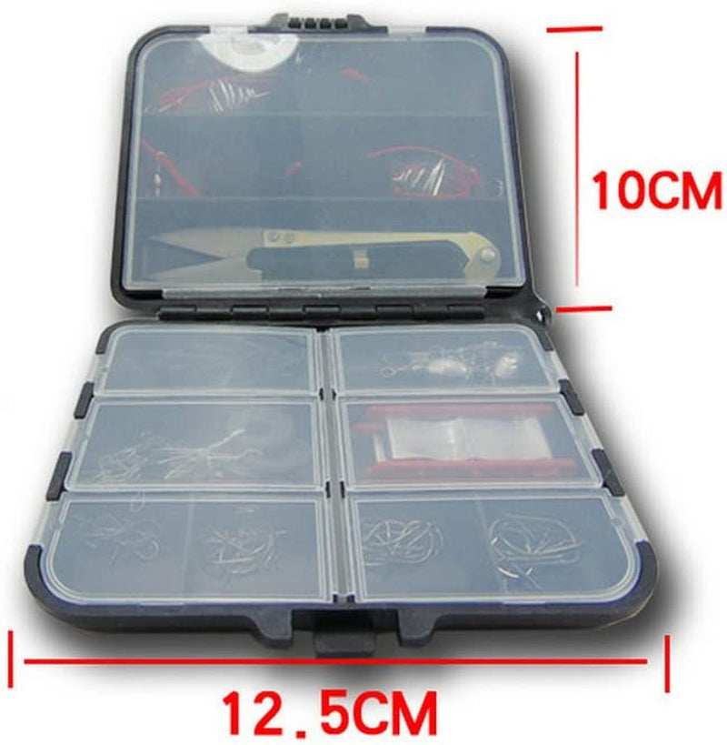 Fishing Tackle Case Mini Multiple Compartments Container Hook Box Indispensable Tool for Outdoor Fishing Activity Sporting Goods > Outdoor Recreation > Fishing > Fishing Tackle FJTANG   