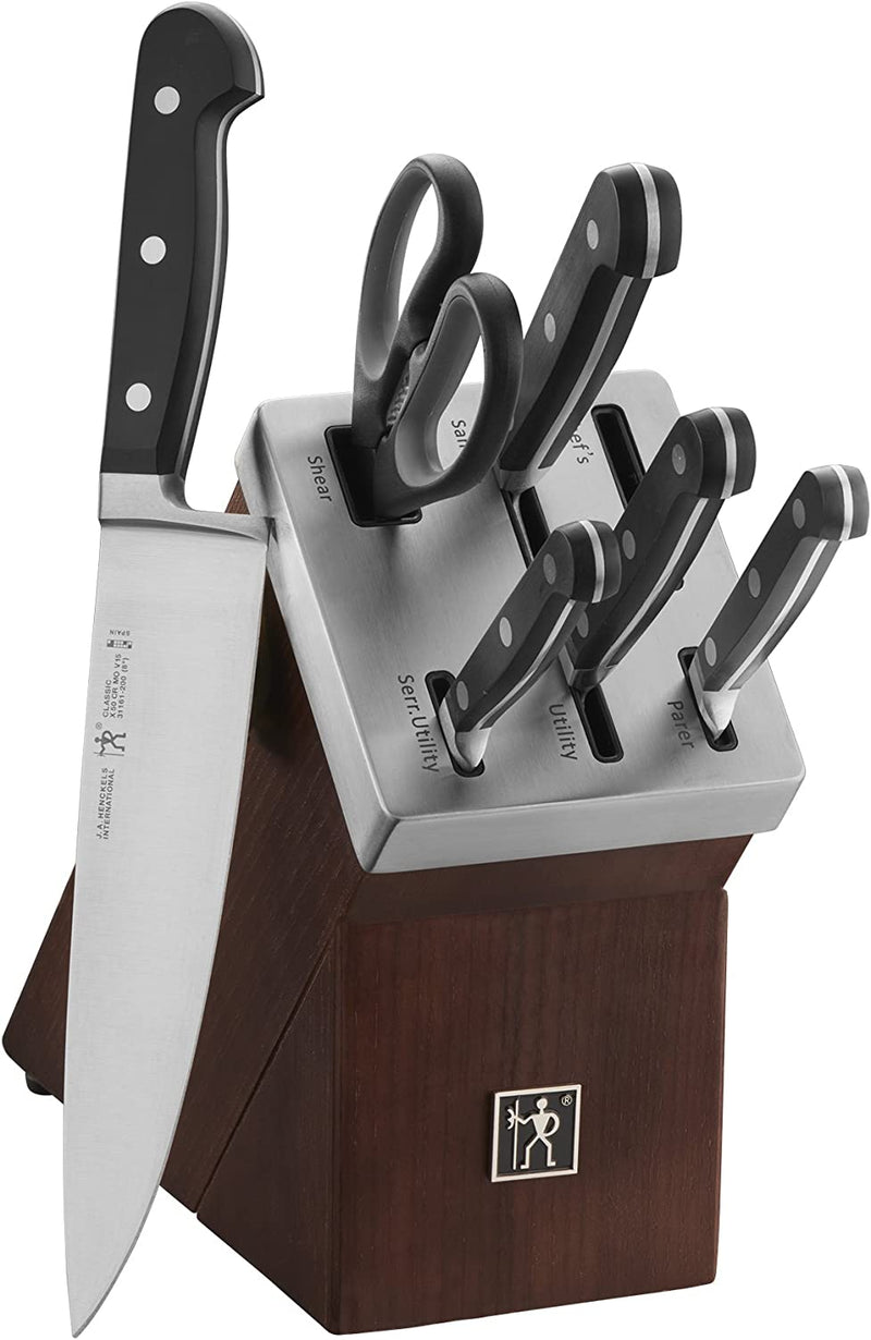 J.A. Henckels International Statement 14-Pc Self-Sharpening Knife Block Set Home & Garden > Kitchen & Dining > Kitchen Tools & Utensils > Kitchen Knives ZWILLING 7-pc  
