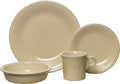 Fiesta 4-Piece Dinnerware Place Setting, Ivory Home & Garden > Kitchen & Dining > Tableware > Dinnerware Fiesta Ivory  