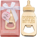 24Pack Baby Bottle Openers for Baby Shower Favors Gifts, Decorations Souvenirs, Poppin Bottles Openers with Gifts Box Used for Guests Gender Reveal Party Favors (24, Blue and Pink) Home & Garden > Decor > Seasonal & Holiday Decorations Wxzumg Pink 24 