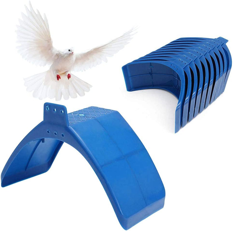 SENNAUX 20PCS Dove Rest Stand Frame Pigeon Perches Grill Dwelling Bird Rest Roost Holder(20Pcs, Blue) Animals & Pet Supplies > Pet Supplies > Bird Supplies SENNAUX Blue-10pcs  