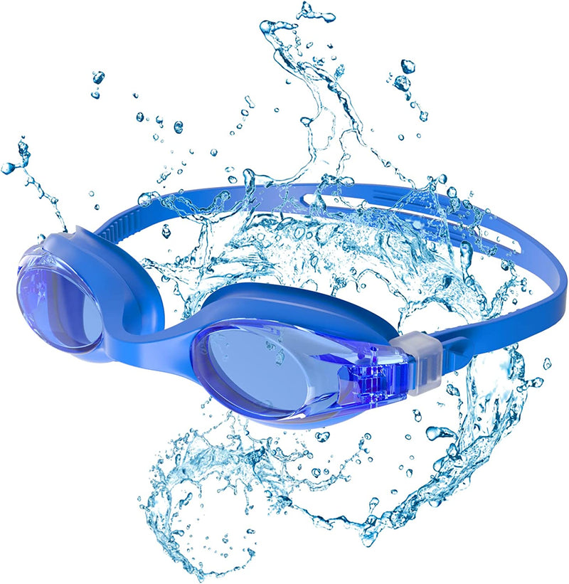 Swim Goggles Men Swimming Goggles Anti-Fog No Leaking for Women Adult Youth Sporting Goods > Outdoor Recreation > Boating & Water Sports > Swimming > Swim Goggles & Masks RABIGALA Blue  