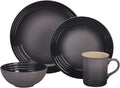 Le Creuset Stoneware Dinnerware Set, 16 Pc., Oyster Home & Garden > Kitchen & Dining > Tableware > Dinnerware Le Creuset Oyster  