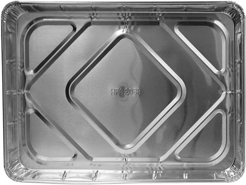 HFA 2063, Half-Size Aluminum Foil Baking Sheet Cake Pans, Take Out Baking Disposable Foil Containers (100) Home & Garden > Kitchen & Dining > Cookware & Bakeware HFA   