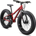 Mongoose Argus ST & Trail Youth/Adult Fat Tire Mountain Bike, 11-19 Inch Aluminum Hardtail Frame, Multiple Colors Sporting Goods > Outdoor Recreation > Cycling > Bicycles Mongoose Red Trail 15-Inch Frame
