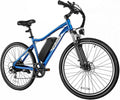 Heybike Race Max 27.5" Electric Bike for Adults 500W Brushless Motor 48V 12.5AH Removable Battery Ebike Light Weight Commuter Electric Mountain Bike Shimano 7-Speed Front Fork Suspension Sporting Goods > Outdoor Recreation > Cycling > Bicycles Dongguan Heybike Technology Co.,Ltd Race Max Blue-Mirror  