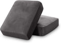 Stretch Velvet Couch Cushion Covers for Individual Cushions Sofa Cushion Covers Seat Cushion Covers, Thicker Bouncy with Elastic Edge Cover up to 10 Inch Thickness Cushions (1 Piece, Brown) Home & Garden > Decor > Chair & Sofa Cushions PrinceDeco Grey 2 