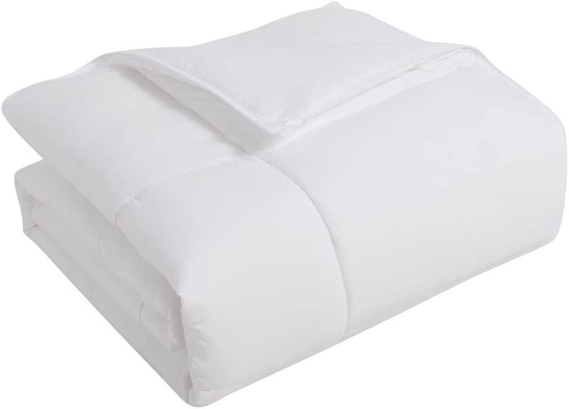 Kinglinen White down Alternative Comforter Duvet Insert with Conner Tabs Full/Queen