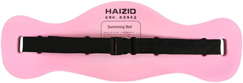 Float Safety Swim Trainer Swimming Belt with Adjustable Swim Belts Secure Clip Buckle Jogging Pool Fitness Tool Swim Training Equipment(61X20.5Cm/24X8Inch) Pink Sporting Goods > Outdoor Recreation > Boating & Water Sports > Swimming Generic Pink  