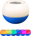 Enbrighten Color-Changing LED Lamp, Modern Night Light, Dimmable White & Vibrant RGB, Touch Sensor On/Off, Compact, Ideal for Bedside, Office, Dorm, Kid'S Room, Cobalt, 49534, Blue Home & Garden > Lighting > Night Lights & Ambient Lighting Enbrighten Modern, Cobalt  