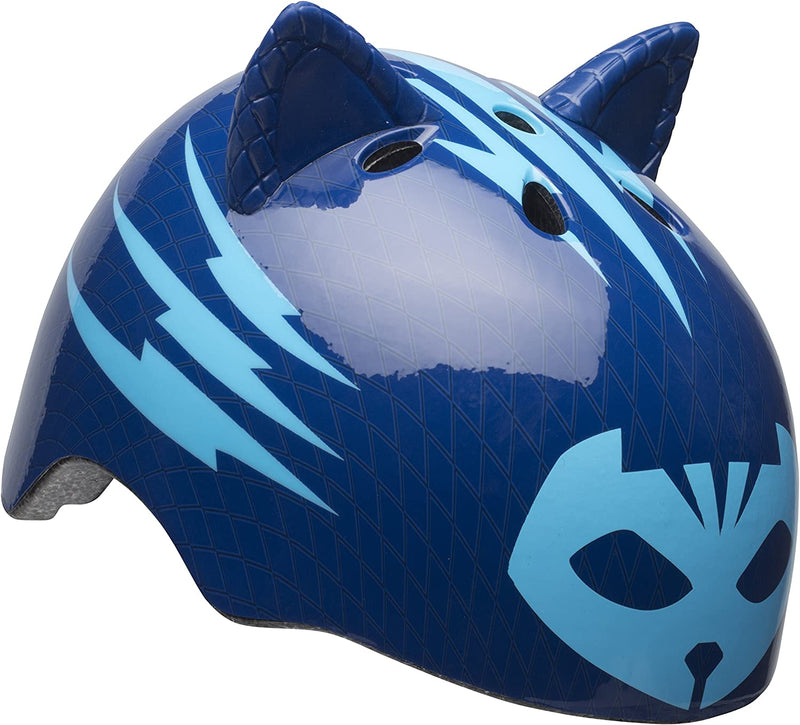 PJ Masks Catboy Toddler Helmet Sporting Goods > Outdoor Recreation > Cycling > Cycling Apparel & Accessories > Bicycle Helmets Bell Sports Catboy 3D Blue - Toddler  