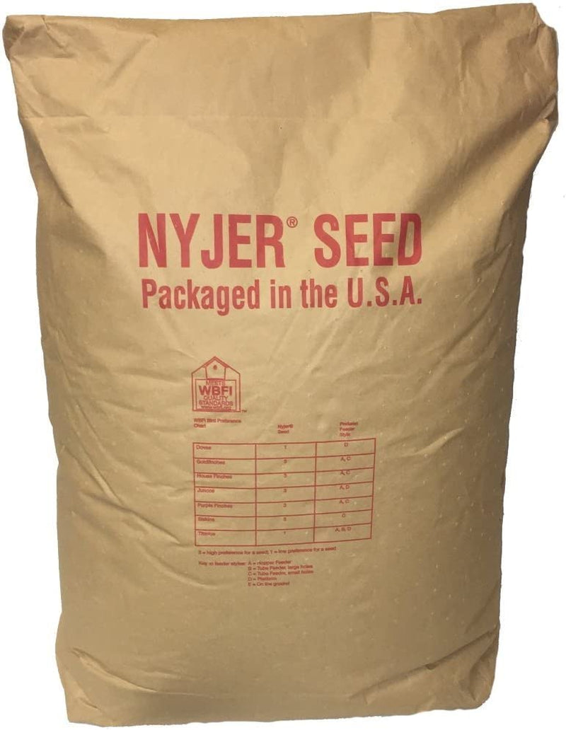 Wagner'S 62053 Nyjer Seed Wild Bird Food, 20-Pound Bag Animals & Pet Supplies > Pet Supplies > Bird Supplies > Bird Food Wagner's Bird Food 50-Pound Bag 