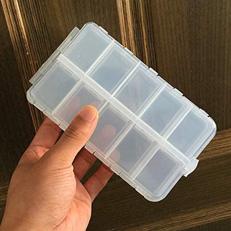 Origlam Premium 20 Compartments Tackle Boxes, Tackle Utility Boxes, Plastic Box Storage Organizer Box with Adjustable Dividers, Fishing Tackle Storage Box Organizer Sporting Goods > Outdoor Recreation > Fishing > Fishing Tackle OriGlam   