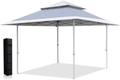 ABCCANOPY 13x13 Canopy Tent Instant Shelter Pop Up Canopy 169 sq.ft Outdoor Sun Shade, Beige