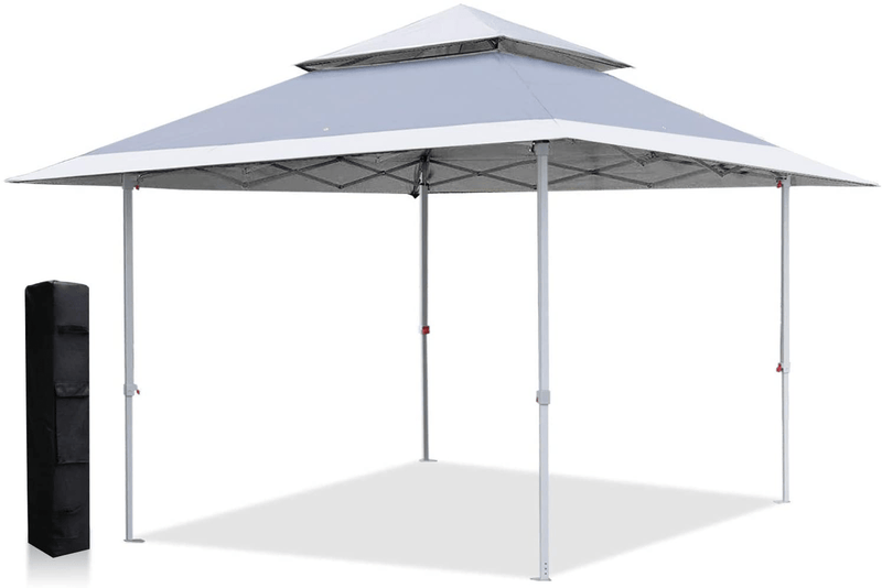 ABCCANOPY 13x13 Canopy Tent Instant Shelter Pop Up Canopy 169 sq.ft Outdoor Sun Shade, Beige Home & Garden > Lawn & Garden > Outdoor Living > Outdoor Structures > Canopies & Gazebos ABCCANOPY Gray  