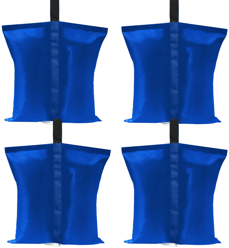 ABCCANOPY Canopy Weights Gazebo Tent Sand Bags,4pcs-Pack (Black) Home & Garden > Lawn & Garden > Outdoor Living > Outdoor Structures > Canopies & Gazebos ABCCANOPY Blue Medium 
