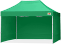 ABCCANOPY Ez Pop Up Canopy Tent with Sidewalls 10x10 Commercial -Series Home & Garden > Lawn & Garden > Outdoor Living > Outdoor Structures > Canopies & Gazebos ABCCANOPY kelly green 10X15 