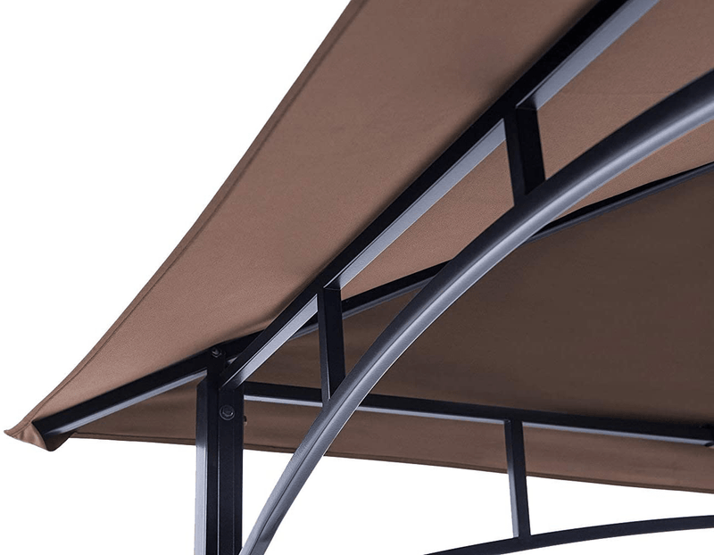 ABCCANOPY Grill Shelter Replacement Canopy Roof ONLY FIT for Gazebo Model L-GZ238PST-11 (Brown) Home & Garden > Lawn & Garden > Outdoor Living > Outdoor Structures > Canopies & Gazebos ABCCANOPY   
