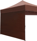 ABCCANOPY Instant Canopy SunWall 10x10 FT, 1 Pack Sidewall Only, White Home & Garden > Lawn & Garden > Outdoor Living > Outdoor Structures > Canopies & Gazebos ABCCANOPY Brown 10X10 