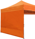 ABCCANOPY Instant Canopy SunWall 10x10 FT, 1 Pack Sidewall Only, White Home & Garden > Lawn & Garden > Outdoor Living > Outdoor Structures > Canopies & Gazebos ABCCANOPY Orange 10X10 