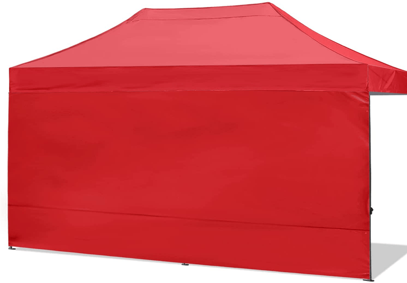 ABCCANOPY Instant Canopy SunWall 10x10 FT, 1 Pack Sidewall Only, White Home & Garden > Lawn & Garden > Outdoor Living > Outdoor Structures > Canopies & Gazebos ABCCANOPY Red 10X20 