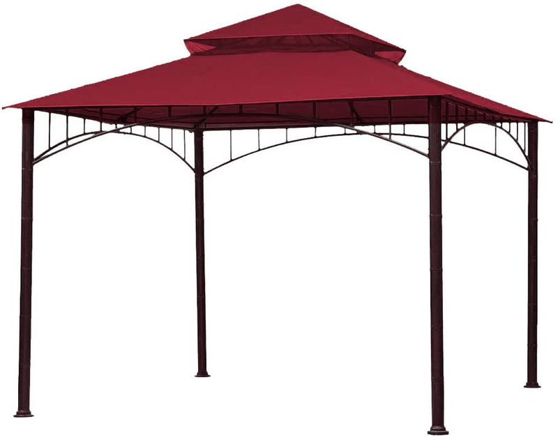 ABCCANOPY Replacement Canopy roof for Target Madaga Gazebo Model L-GZ136PST (Burgundy) Home & Garden > Lawn & Garden > Outdoor Living > Outdoor Structures > Canopies & Gazebos ABCCANOPY burgundy Polyester 