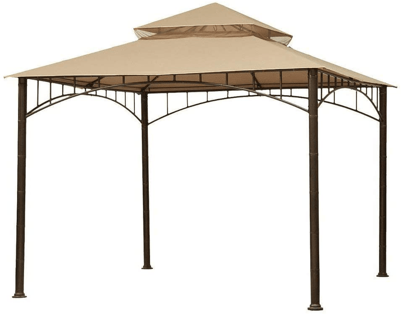 ABCCANOPY Replacement Canopy roof for Target Madaga Gazebo Model L-GZ136PST (Burgundy) Home & Garden > Lawn & Garden > Outdoor Living > Outdoor Structures > Canopies & Gazebos ABCCANOPY beige Polyester 