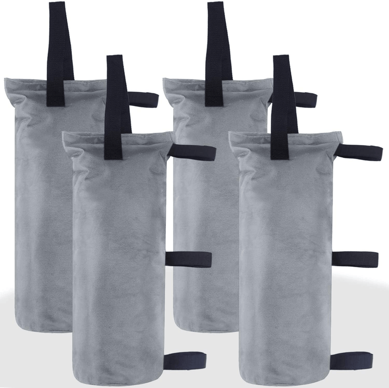 ABCCANOPY Sand Bags Canopy Tent Weights,4 Pack (Black) Home & Garden > Lawn & Garden > Outdoor Living > Outdoor Structures > Canopies & Gazebos ABCCANOPY Gray 9"x21" 