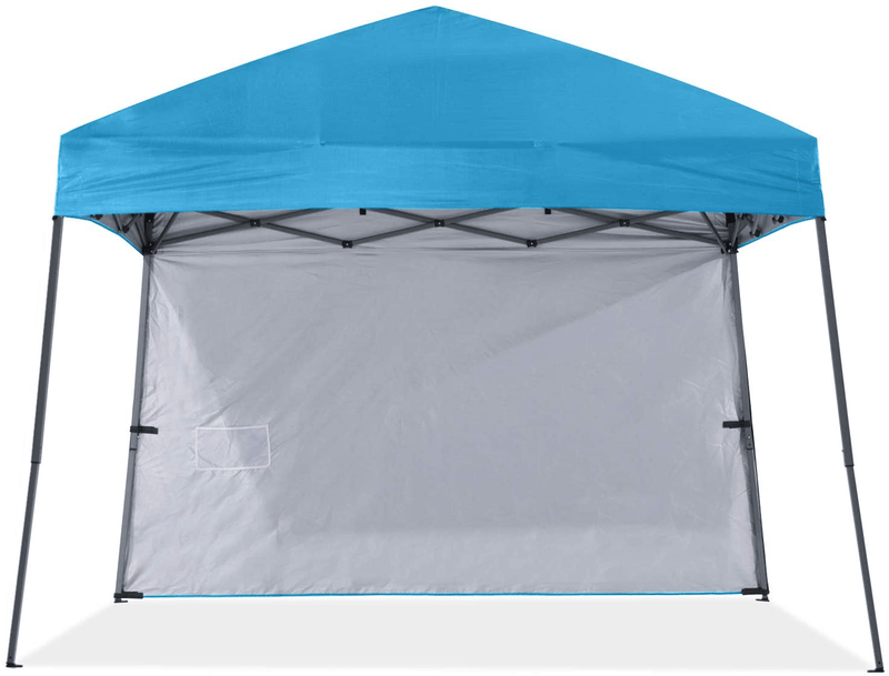 ABCCANOPY Stable Pop up Outdoor Canopy Tent with 1 Sun Wall, Bonus Backpack Bag,Sky Blue Home & Garden > Lawn & Garden > Outdoor Living > Outdoor Structures > Canopies & Gazebos ABCCANOPY sky blue 8X8 