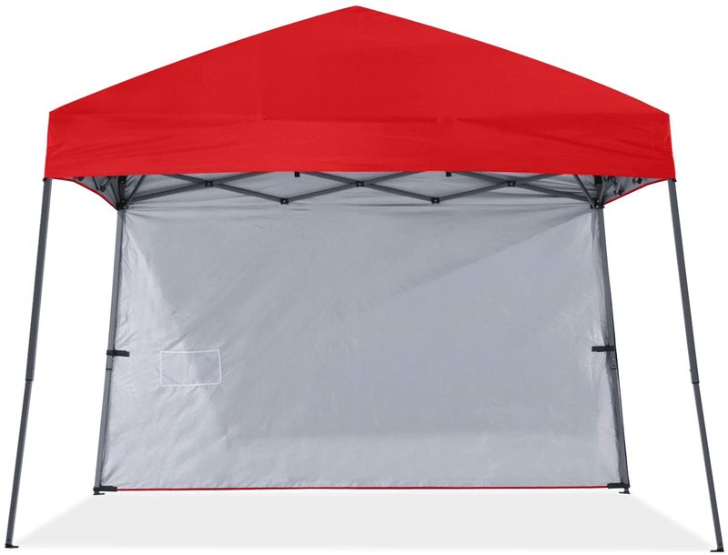 ABCCANOPY Stable Pop up Outdoor Canopy Tent with 1 Sun Wall, Bonus Backpack Bag,Sky Blue Home & Garden > Lawn & Garden > Outdoor Living > Outdoor Structures > Canopies & Gazebos ABCCANOPY red 10x10 
