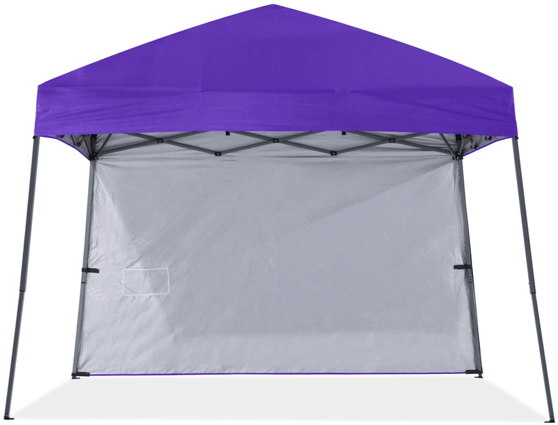 ABCCANOPY Stable Pop up Outdoor Canopy Tent with 1 Sun Wall, Bonus Backpack Bag,Sky Blue Home & Garden > Lawn & Garden > Outdoor Living > Outdoor Structures > Canopies & Gazebos ABCCANOPY purple 8X8 