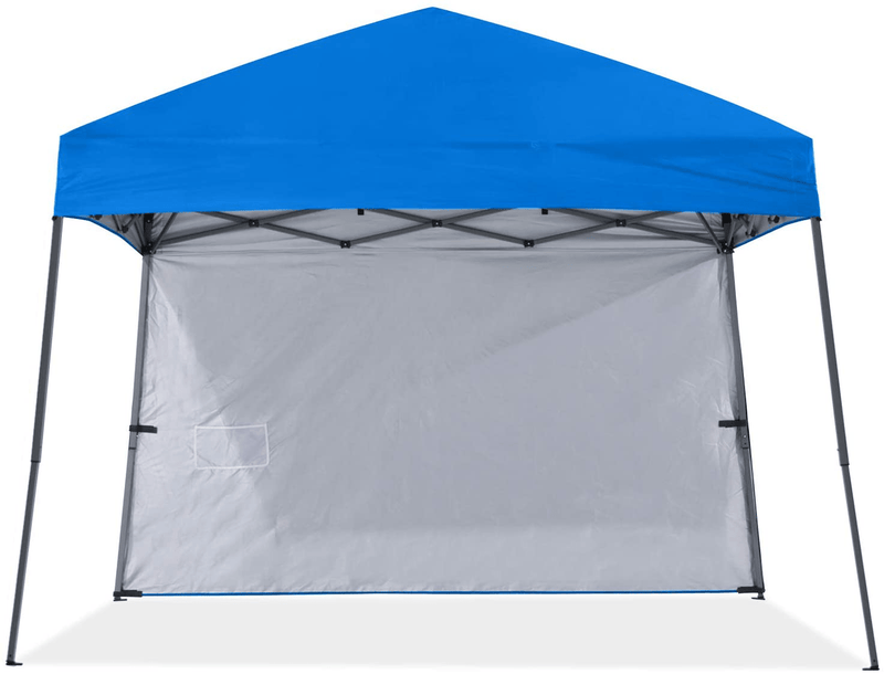 ABCCANOPY Stable Pop up Outdoor Canopy Tent with 1 Sun Wall, Bonus Backpack Bag,Sky Blue Home & Garden > Lawn & Garden > Outdoor Living > Outdoor Structures > Canopies & Gazebos ABCCANOPY Royal Blue 10x10 