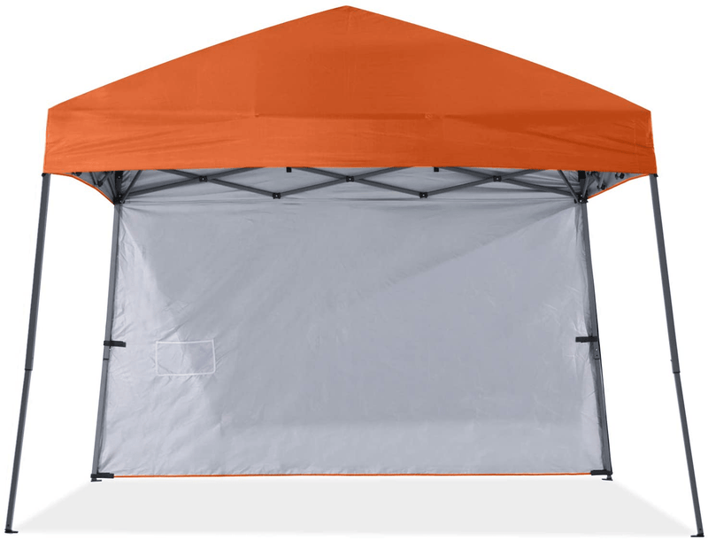 ABCCANOPY Stable Pop up Outdoor Canopy Tent with 1 Sun Wall, Bonus Backpack Bag,Sky Blue Home & Garden > Lawn & Garden > Outdoor Living > Outdoor Structures > Canopies & Gazebos ABCCANOPY Orange 8X8 